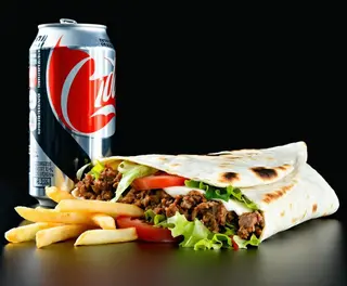 BBQ Seekh Wrap