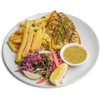 Mango Mustard Grilled Fish