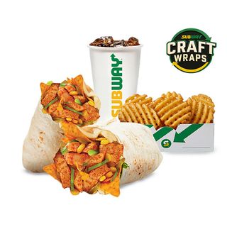 ვრაპი ცხარე მექსიკური x Doritos კომბო