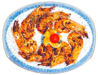 Langostinos a la plancha 