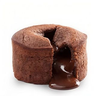 Volcán de chocolate