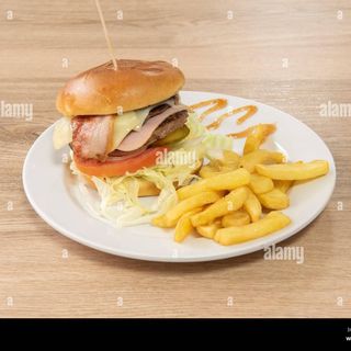 Replay meaty burger