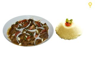 Soupe de Porc + Attiéké