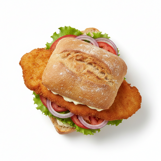 Sandwich cu șnițel