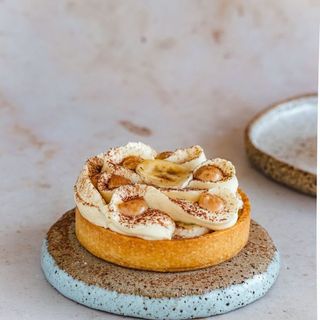 Шоколадное сабле с бананом