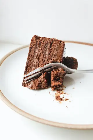 Bolo de chocolate (2 fatias)