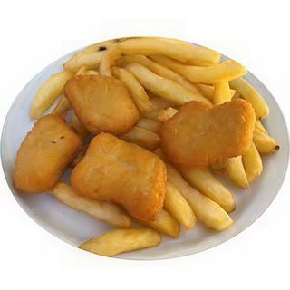 Chicken Nuggets And Chips