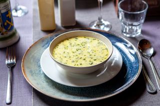 Ciorba de pui a la grec