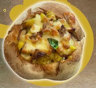 Parmigianotta - salsiccia, patate, provola di Agerola