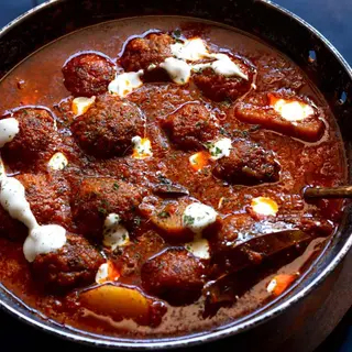 Vegetable Pahadi Kofta + arroz basmati 