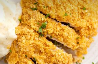 Meniu snitel in fulgi de porumb 500g