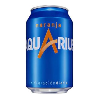 Aquarius Naranja lata 330ml.
