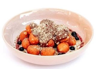 Міні сирники з шоколадом