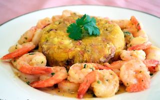 Mofongo Con Gambas