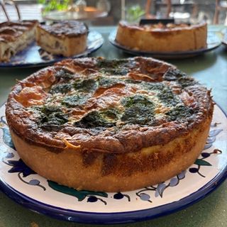 Quiche calabacines y queso (para 6-8 personas)