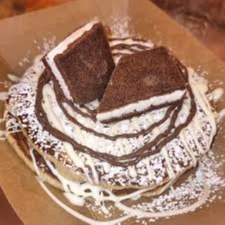 Pancake quadruplo speciale Kinder fetta al Latte