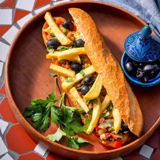 Kaskrout Kafteji Merguez, Œuf