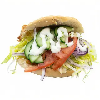 Kebab Vegetal Con Queso De Cabra