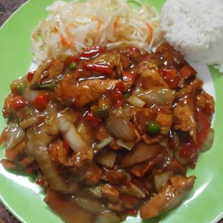 Kurczak słodko-pikantny