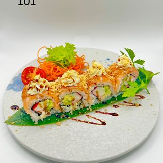 Uramaki Crunchy Salmon 