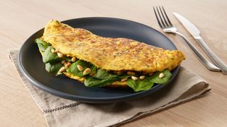 Omelette Ricotta Épinards