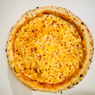 Corn pizza