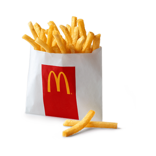 Porţie mică de cartofi prăjiţi