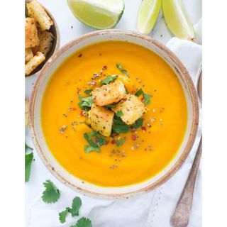 Cream of Carrot Ginger Soup
