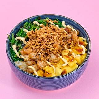 Menù pokè di gambero