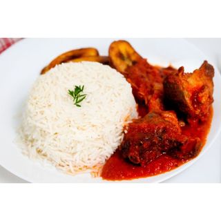 White Rice & Stew