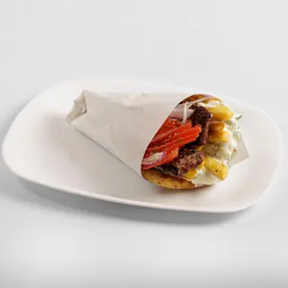 Pita soutzoukakia