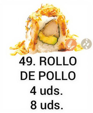 46. Rollo De Pollo (4 Uds.)
