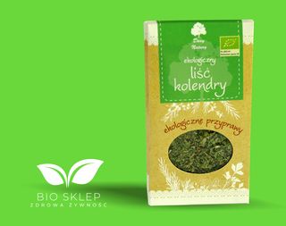 Kolendra liść Dary Natury 20 g