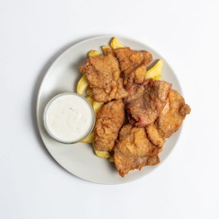 Tapa De Escalopines Al Cabrales (1/2 Ración)