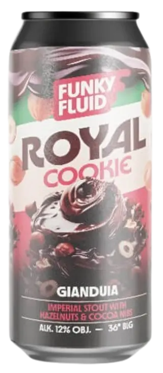 Royal Cookie: Gianduia Funky Fluid Lata 50 cl.
