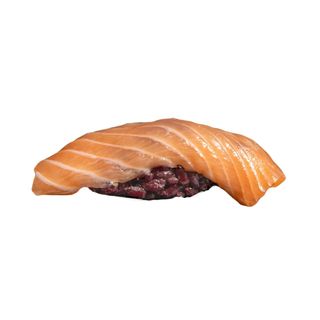 81-Nigiri black salmone