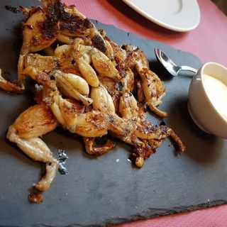 Ancas de rana a la plancha