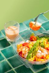  SALADE AVOCAT CREVETTES