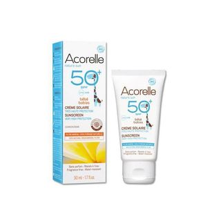 Crema Solar Bebés Acorelle Spf50+ 50Ml