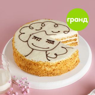 Торт «Молочная девочка» гранд (1,300 кг)