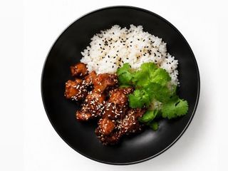 Курка в кисло-солодкому соусі з рисом (270g)