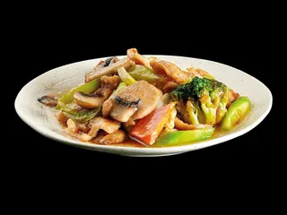Pollo con verdure