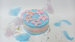 ბამბის ნაყინის ტორტი 