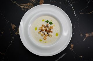 Сирний крем-суп із крутонами (300г)