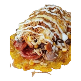 Patacón Pisao Con Ternera