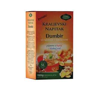 KRALJEVSKI NAPITAK DJUMBIR SA MEDOM I BRESKVA 150G