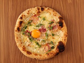 Піца Карбонара for two