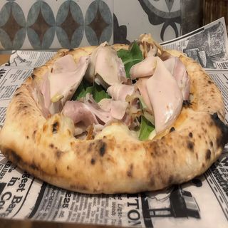 Pizza Mortadella (33 Cm.)