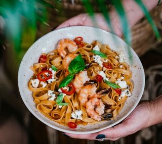 Tagliatelle de Camarão