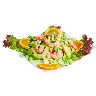 Emince D avocat aux Crevettes 
